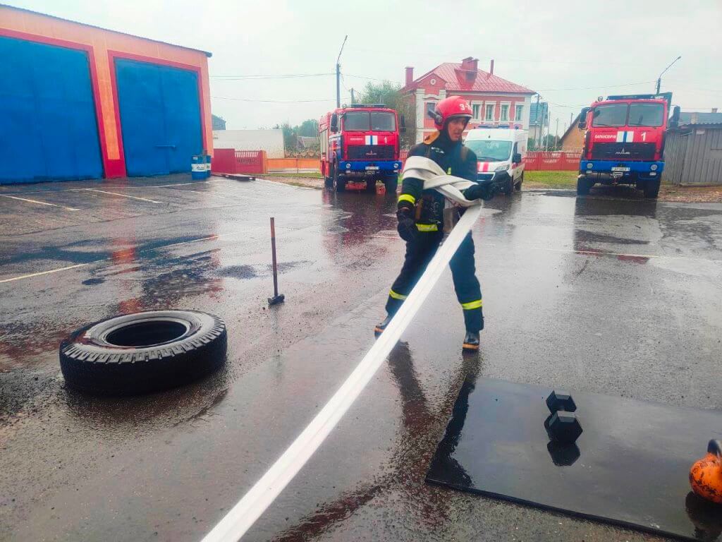 Чемпионат по функциональному пожарному многоборью Барановичи